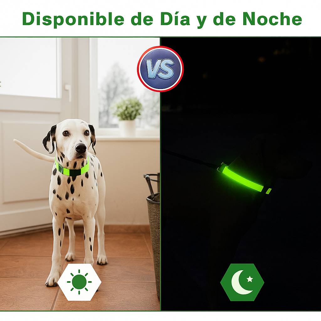 "MILUCOLUZ™ - Collar de Seguridad Nocturna 360°